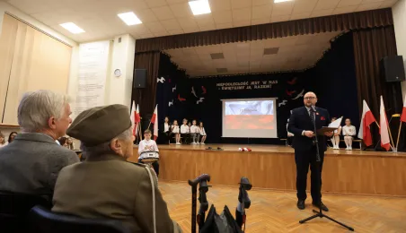 Spotkanie z toruńskim kombatantami w SP 14 w Toruniu, fot. Sławomir Kowalski