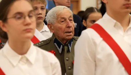 Spotkanie z toruńskim kombatantami w SP 14 w Toruniu, fot. Sławomir Kowalski