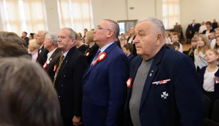 Spotkanie z toruńskim kombatantami w SP 14 w Toruniu, fot. Sławomir Kowalski