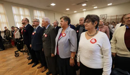 Spotkanie z toruńskim kombatantami w SP 14 w Toruniu, fot. Sławomir Kowalski