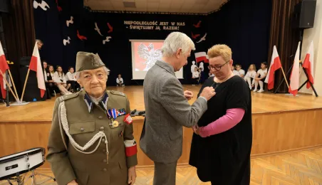 Spotkanie z toruńskim kombatantami w SP 14 w Toruniu, fot. Sławomir Kowalski