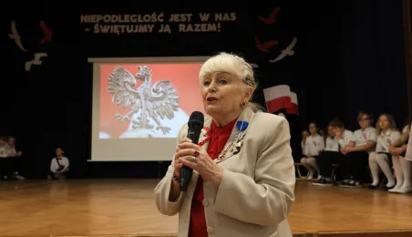 Spotkanie z toruńskim kombatantami w SP 14 w Toruniu, fot. Sławomir Kowalski