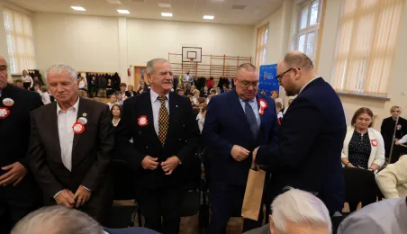 Spotkanie z toruńskim kombatantami w SP 14 w Toruniu, fot. Sławomir Kowalski