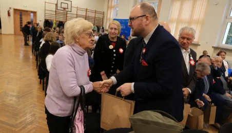 Spotkanie z toruńskim kombatantami w SP 14 w Toruniu, fot. Sławomir Kowalski