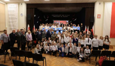 Spotkanie z toruńskim kombatantami w SP 14 w Toruniu, fot. Sławomir Kowalski