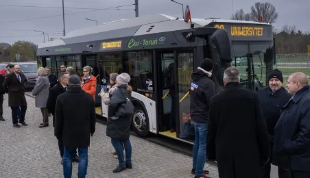 Inauguracja linii autobusowej nr 80, 12.11.2024 r.