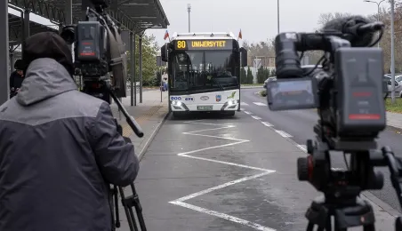 Inauguracja linii autobusowej nr 80, 12.11.2024 r.