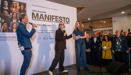 "Manifesto" - otwarcie wystawy Juliana Rosefelda w CSW