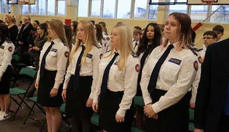 Otwarcie wirtualnej strzelnicy w II LO, 26.11.2024 r.