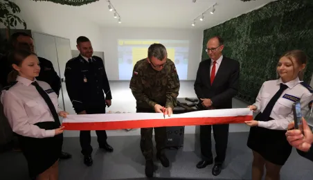 Otwarcie wirtualnej strzelnicy w II LO, 26.11.2024 r.