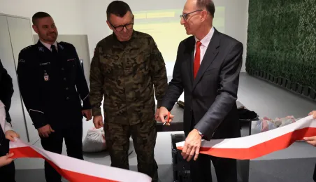 Otwarcie wirtualnej strzelnicy w II LO, 26.11.2024 r.