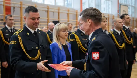 Strażackie awanse z okazji Święta Niepodległości