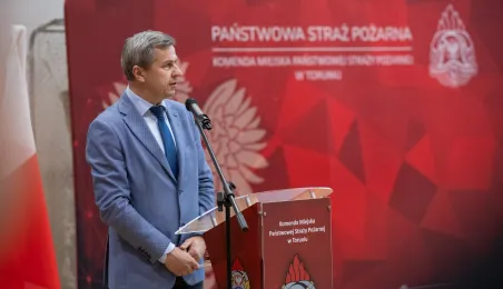 Dyrektor Wydziału Ochrony Ludności UMT Marcin Lutowski