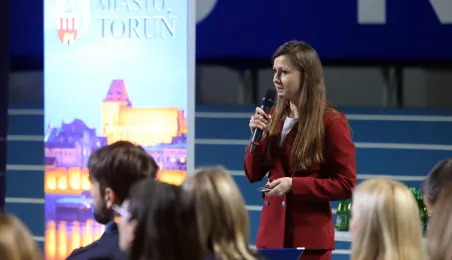 Dyrektorka Wydziału Sportu Andżelika Dzięgiel-Poślada