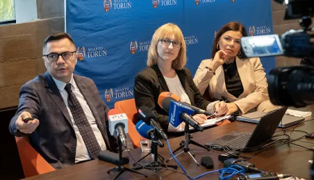 Zdrowy Toruń - konferencja prasowa nt. badań w kierunku wykrywania cukrzycy 