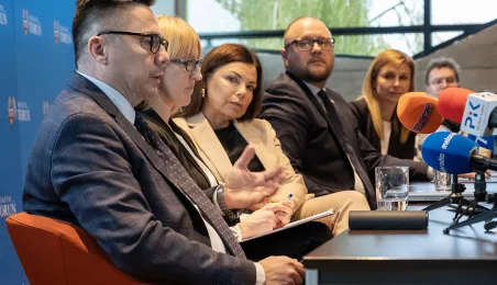 Zdrowy Toruń - konferencja prasowa nt. badań w kierunku wykrywania cukrzycy 