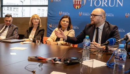 Zdrowy Toruń - konferencja prasowa nt. badań w kierunku wykrywania cukrzycy 