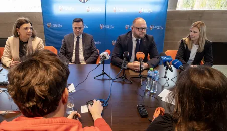 Zdrowy Toruń - konferencja prasowa nt. badań w kierunku wykrywania cukrzycy 