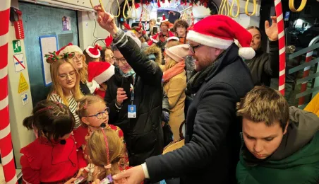 Świąteczny tramwaj 2024