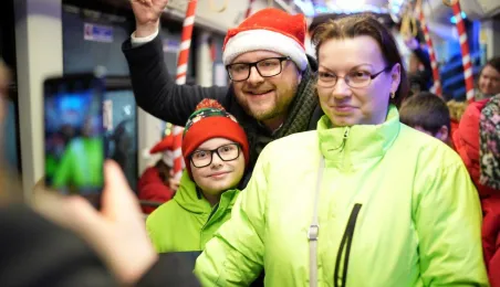 Świąteczny tramwaj 2024