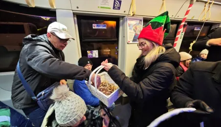 Świąteczny tramwaj 2024