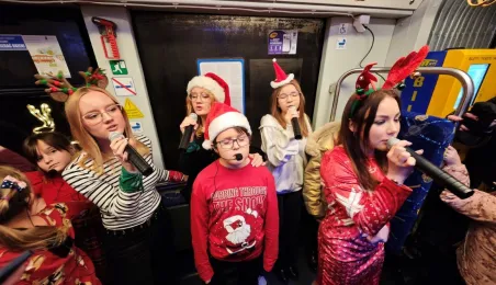 Świąteczny tramwaj 2024