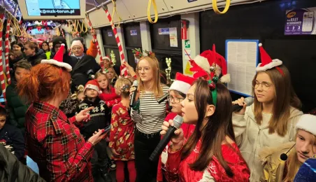 Świąteczny tramwaj 2024