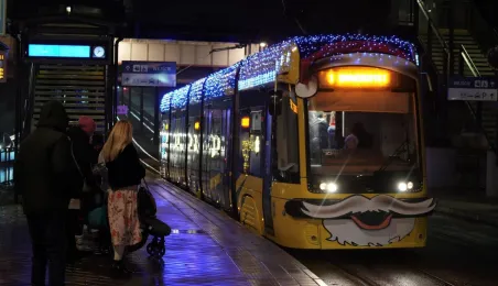 Świąteczny tramwaj 2024