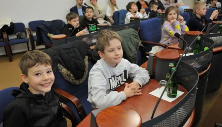 Wizyta uczniów SP32 w Urzędzie Miasta Torunia