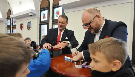 Wizyta uczniów SP32 w Urzędzie Miasta Torunia