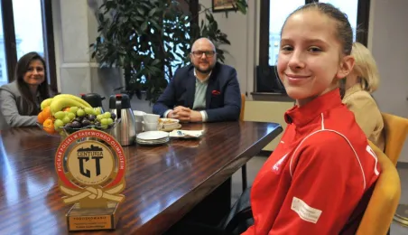 Spotkanie z Gabrielą Wrzeszcz, mistrzynią taekwondo