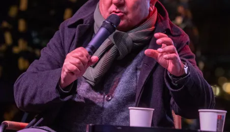 Robert Makłowicz na Toruńskim Jarmarku Bożonarodzeniowym