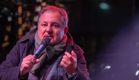 Robert Makłowicz na Toruńskim Jarmarku Bożonarodzeniowym