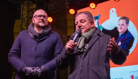 Robert Makłowicz na Toruńskim Jarmarku Bożonarodzeniowym