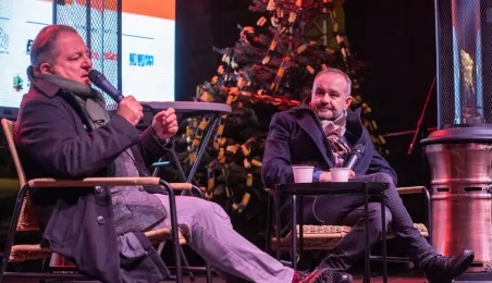 Robert Makłowicz na Toruńskim Jarmarku Bożonarodzeniowym