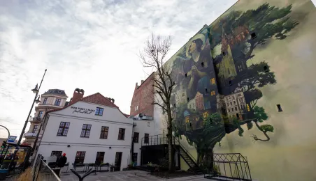 Odsłonięcie muralu "Piecza toruńska", 6.12.2024 r.