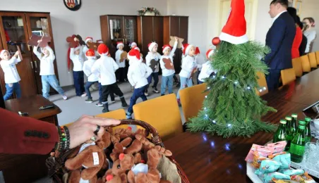 Świąteczna wizyta Piernikowych Rycerzy, 12.12.2024 r.