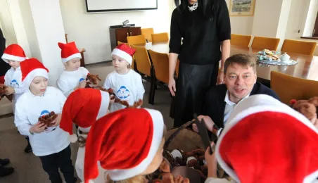 Świąteczna wizyta Piernikowych Rycerzy, 12.12.2024 r.