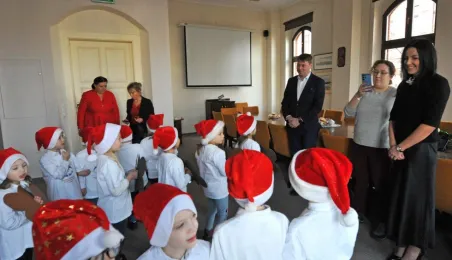 Świąteczna wizyta Piernikowych Rycerzy, 12.12.2024 r.