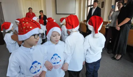 Świąteczna wizyta Piernikowych Rycerzy, 12.12.2024 r.