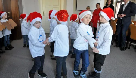 Świąteczna wizyta Piernikowych Rycerzy, 12.12.2024 r.