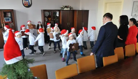 Świąteczna wizyta Piernikowych Rycerzy, 12.12.2024 r.