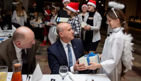 Wigilijne spotkanie w Oratorium