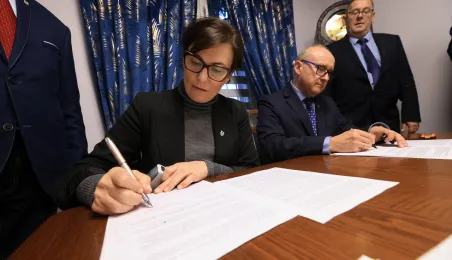 Podpisanie porozumienia międzygminnego dot. połaczeń autobusowych z Gminą Wielka Nieszawka