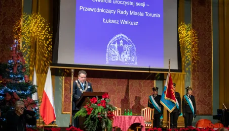 Uroczysta 10. sesja Rady Miasta Torunia