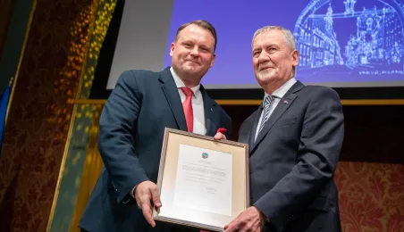 Uroczysta 10. sesja Rady Miasta Torunia