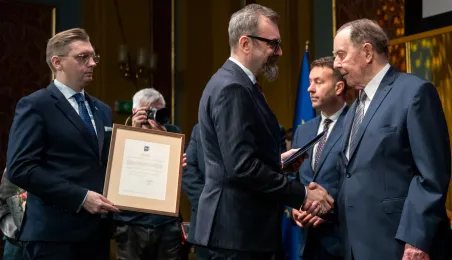 Uroczysta 10. sesja Rady Miasta Torunia