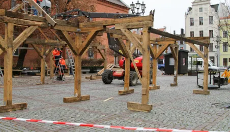 Budowa Szopki Bożonarodzeniowej, 10.12.2024 r.