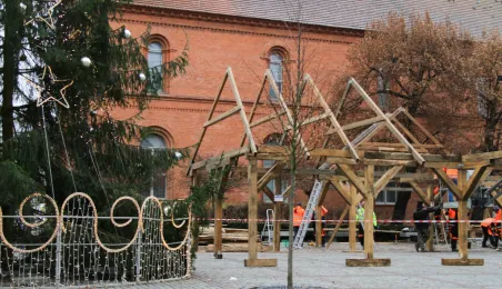 Budowa Szopki Bożonarodzeniowej, 10.12.2024 r.