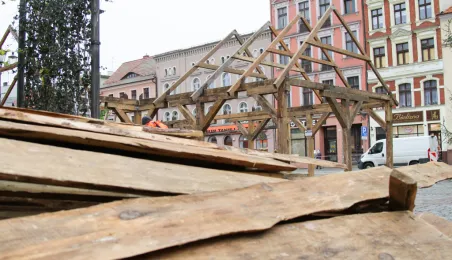 Budowa Szopki Bożonarodzeniowej, 10.12.2024 r.